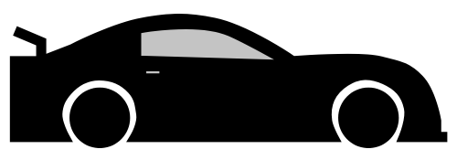 black toy car