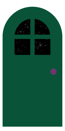 green door